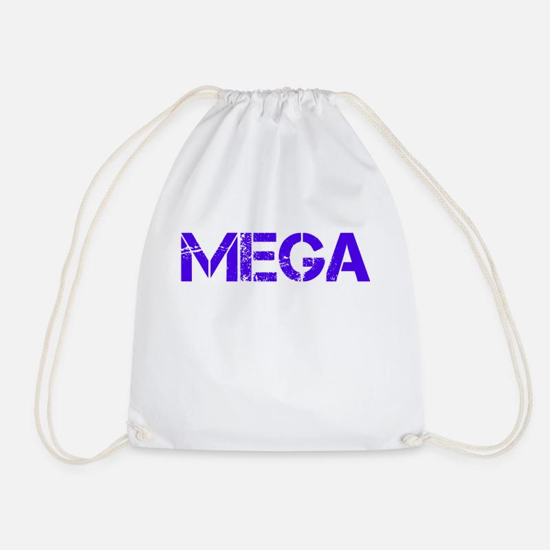 Mega design - Turnbeutel - Weiß