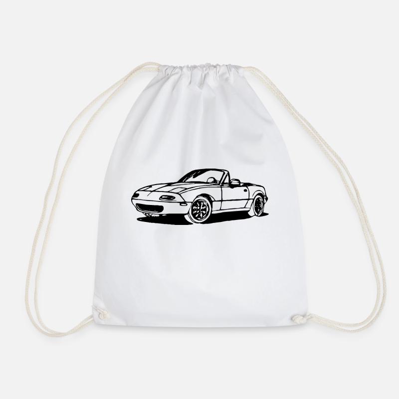 CLASSIC MIATA MK1 MX5 EUNOS - Turnbeutel - Weiß