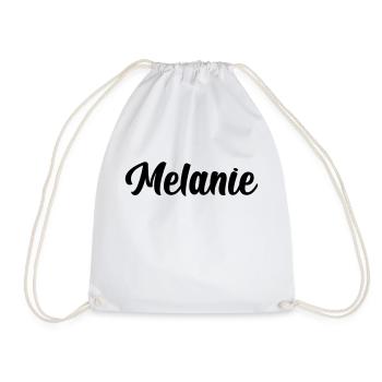 Melanie - Turnbeutel - Weiß - Vorne