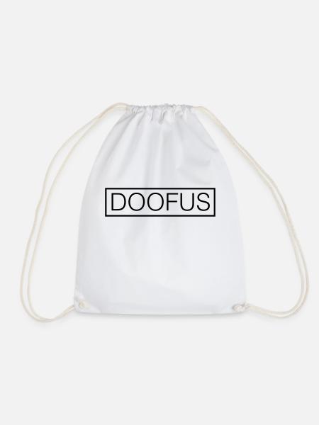 Doofus - Sac de sport léger - blanc