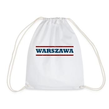 Varsovie - Sac de sport léger - blanc - Devant