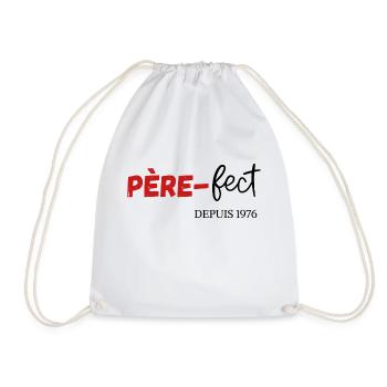 Père fect Depuis 1976 - Sac de sport léger - blanc - Devant