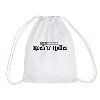 Guitare Fretboard Small Black - Sac de sport léger - blanc - Devant