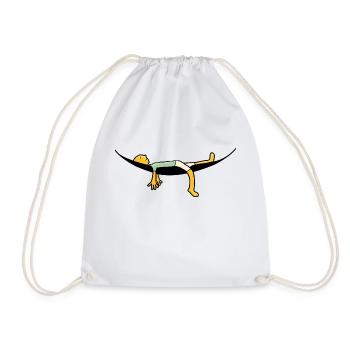 Hamac Sommeil Détente Joyeuses Fêtes - Sac de sport léger - blanc - Devant