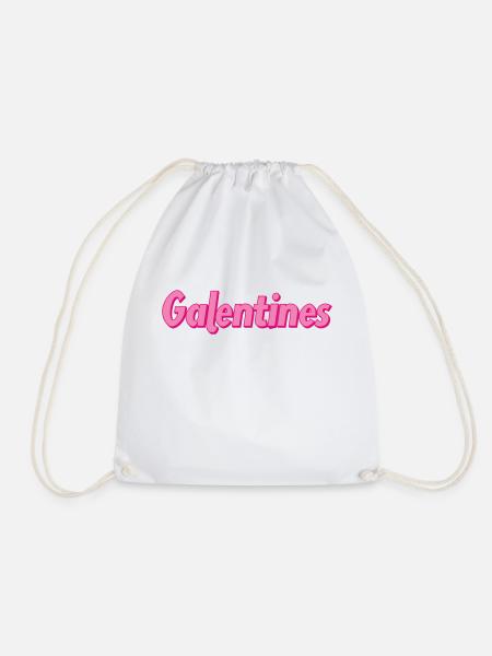 Galentine - Turnbeutel - Weiß