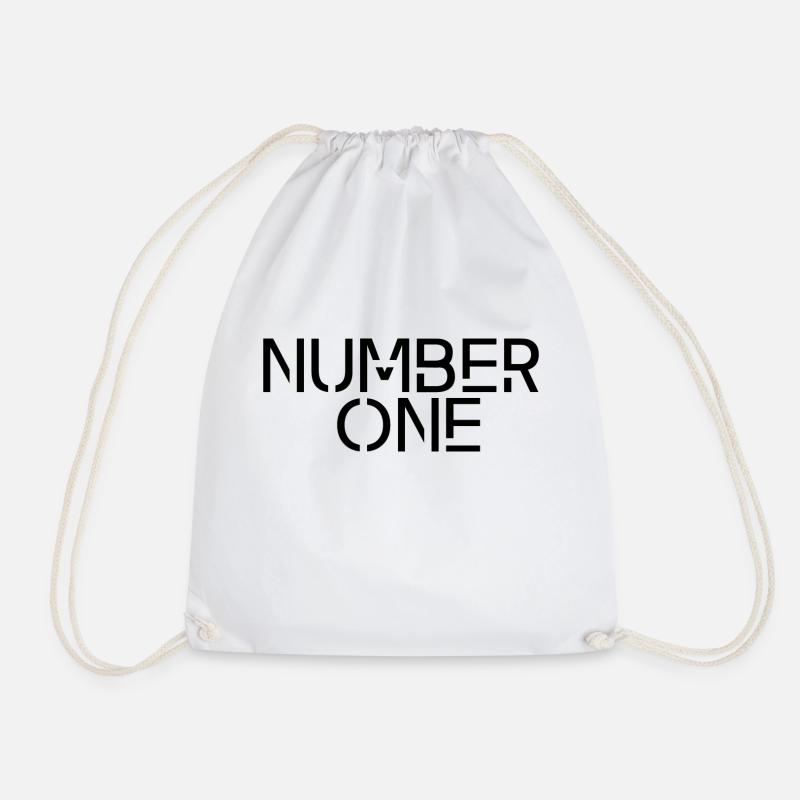 NUMBER ONE - Turnbeutel - Weiß