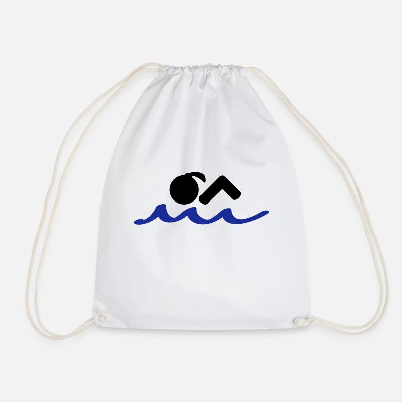 swimmer - Sac de sport léger - blanc