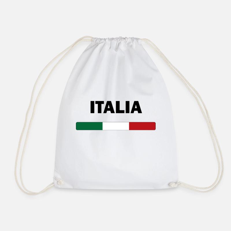 Italia - Turnbeutel - Weiß
