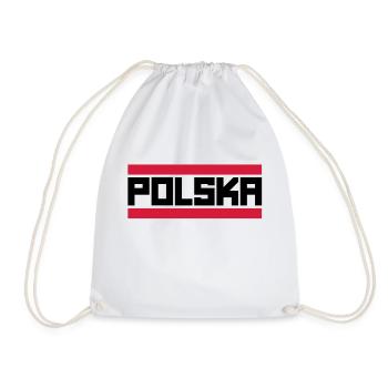 polksa - Turnbeutel - Weiß - Vorne