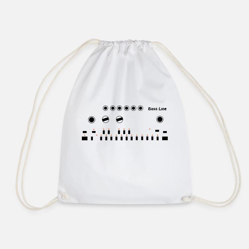 303 - Drawstring Bag - white