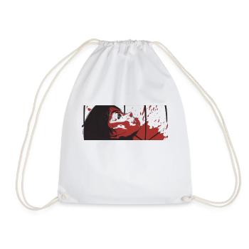 Manga - Blood - Drawstring Bag - white - Front