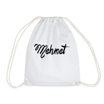 Mehmet - Turnbeutel - Weiß - Vorne