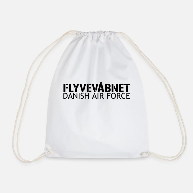 Flyvevébnet - Dänische Luftwaffe - Turnbeutel - Weiß