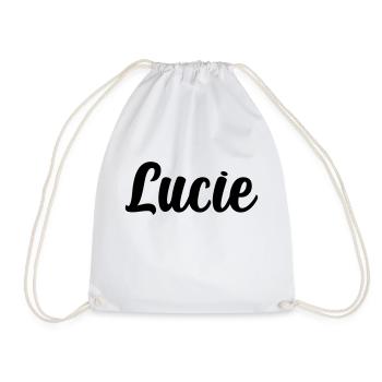 Lucie - Turnbeutel - Weiß - Vorne