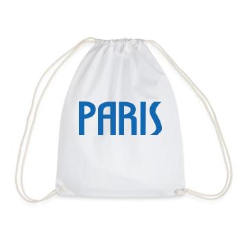 Paris - Sac de sport léger - blanc - Devant