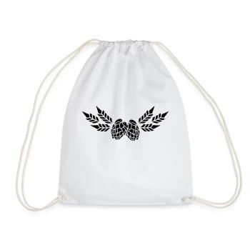 Houblon et malt (1c) - Sac de sport léger - blanc - Devant