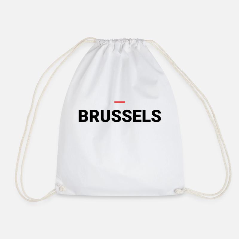 BRÜSSEL - Turnbeutel - Weiß