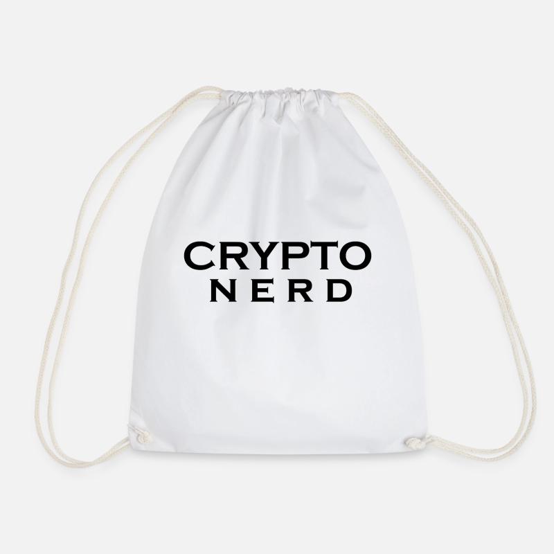 Crypto Bitcoin Trading - Turnbeutel - Weiß