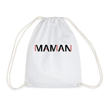 Idée cadeau maman - Sac de sport léger - blanc - Devant