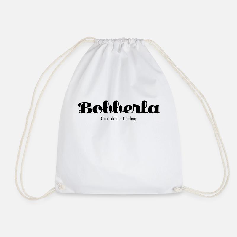 Bobberla Opas Liebling - Turnbeutel - Weiß