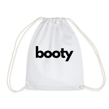 booty - Turnbeutel - Weiß - Vorne
