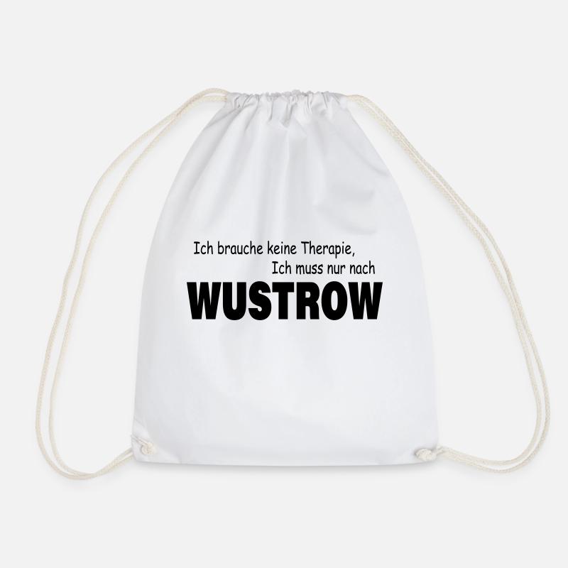 Therapie WUSTROW - Turnbeutel - Weiß