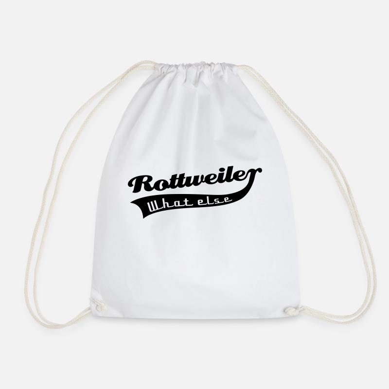 Rottweiler - Turnbeutel - Weiß