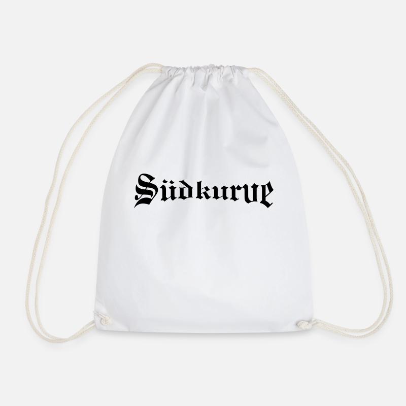 suedkurve_01 - Turnbeutel - Weiß