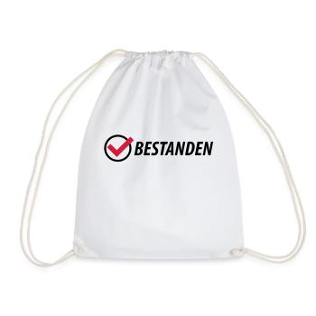 bestanden__f2 - Drawstring Bag - white - Front