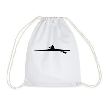 rowing - woman - aviron - Sac de sport léger - blanc - Devant