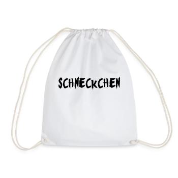 Snails - Drawstring Bag - white - Front