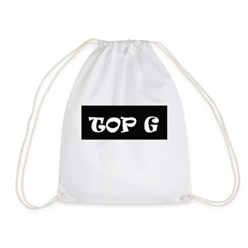 TOP G - Turnbeutel - Weiß - Vorne