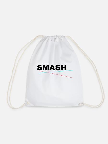 SMASH - Turnbeutel - Weiß
