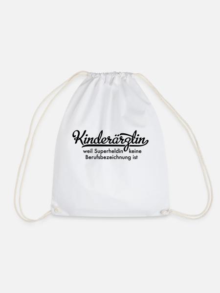 Kinderärztin - Turnbeutel - Weiß