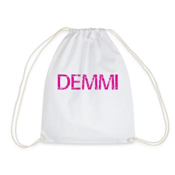 DEMMI | Remmi-Demmi | Partnerlook - Turnbeutel - Weiß - Vorne