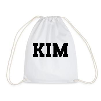 Nom - Kim - Sac de sport léger - blanc - Devant