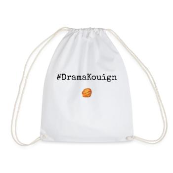 #DramaKouign Blk - Sac de sport léger - blanc - Devant