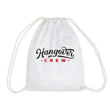Hangover Crew - Drawstring Bag - white - Front