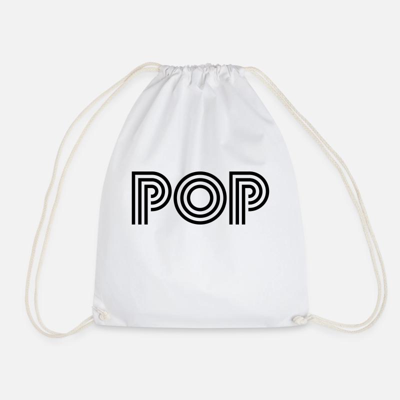 pop - Turnbeutel - Weiß