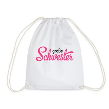 grande soeur - Sac de sport léger - blanc - Devant