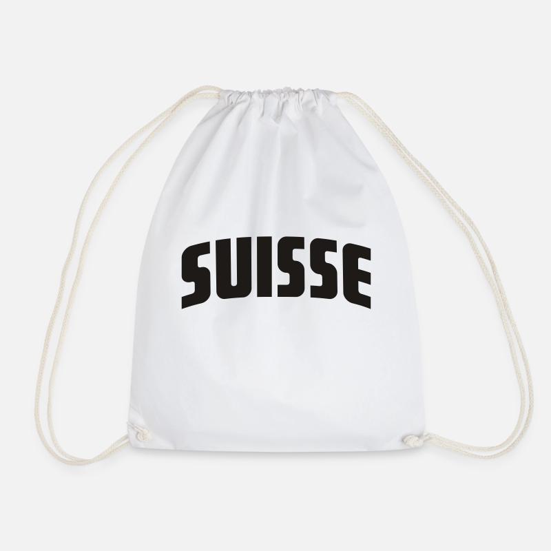 SUISSE - Turnbeutel - Weiß