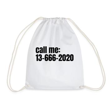 appelez-moi 13666 2020 - Sac de sport léger - blanc - Devant
