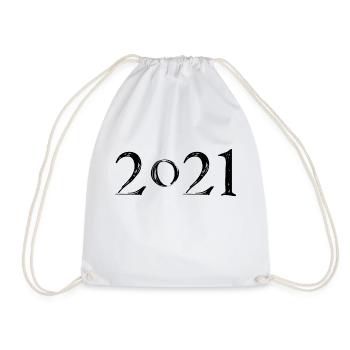 2021 - Turnbeutel - Weiß - Vorne