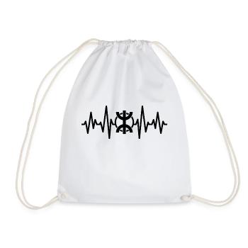 J'adore Z imazighen - Sac de sport léger - blanc - Devant