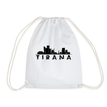 Tirana - Drawstring Bag - white - Front