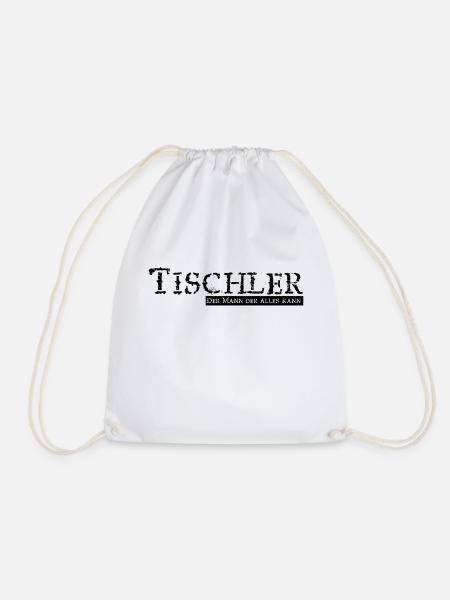 Tischler - Turnbeutel - Weiß