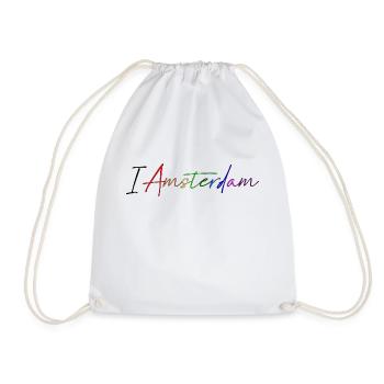 IAMSTERDAM - Turnbeutel - Weiß - Vorne