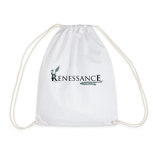 renessance logo schwarz - Turnbeutel