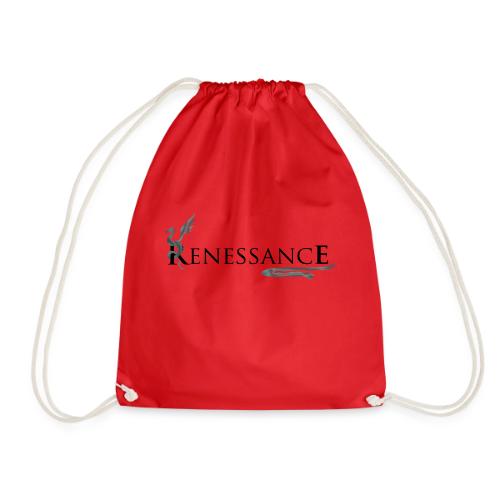 renessance logo schwarz - Turnbeutel