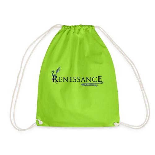 renessance logo schwarz - Turnbeutel